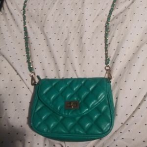 Green crossbody